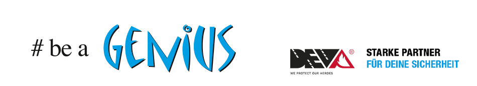 Logo #be a GENIUS